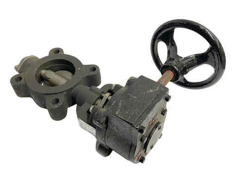 Milwaukee Valve HP1LCS4211 2-1/2" Butterfly Valve w/ Gear