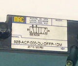 New Mac  92B-ACF-000-DU-DFFP-1DM  Manifold Valve