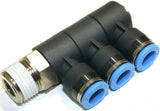 Festo QSLV3-G3/8-8 Multiple distributor valves 153226 New - 2 available