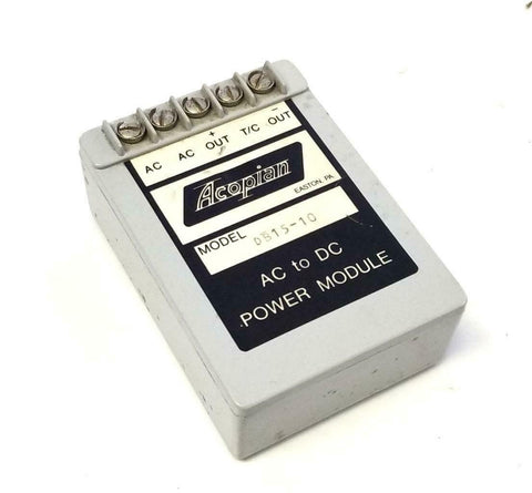 Acopian DB15-10 AC to DC Power Module