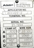 AMP 466422-2-J TE Side Feed Terminal Tool Press Applicator