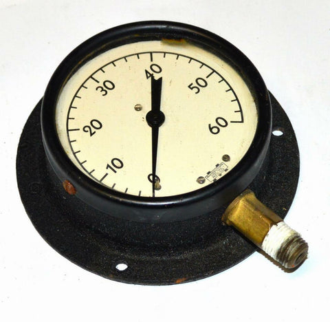 MARSHALL TOWN 0-60 PSI PRESSURE GAUGE 1/4" NPT BOTTOM MOUNT