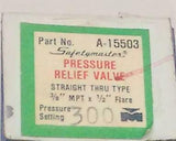 New Streamline  A-15503  Brass Pressure Relief Valve 3/8 NPT