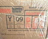 Senco Y09BFA 7/16" Crown X 9/16" Length Staples (Box of 6,000)