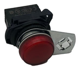 Allen Bradley 800F-N3R Red Pilot Light