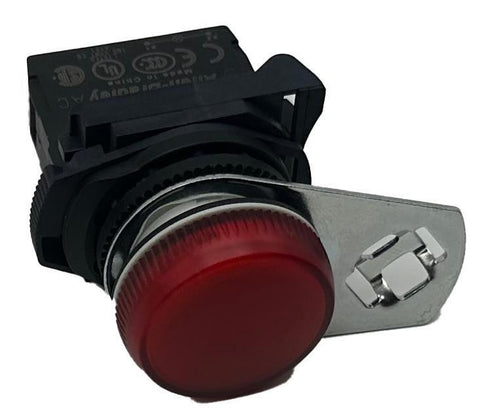 Allen Bradley 800F-N3R Red Pilot Light