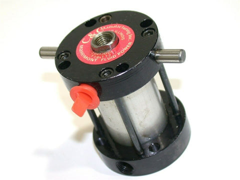 NEW C&C MANUFACTURING 1 1/2" STROKE PANCAKE AIR CYLINDER FB01JDO1