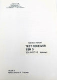 Polarad ESH 3 Test Reciever Service Manual