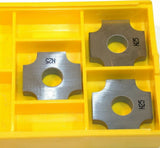 Lot of 3 New Newcomer Indexable Carbide Inserts SNMA-84IR16-N25