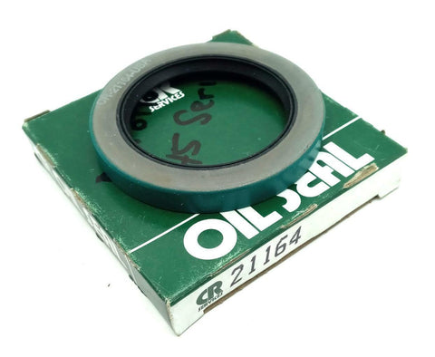 Chicago Rawhide 21164 Double Lip Oil Seal 2.125" x 3" x 0.375" NBR Lip Material