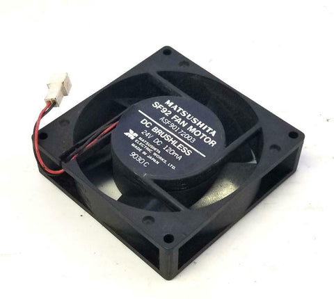 Matsushita SF92 DC Brushless Fan 24 V 120mA