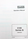 Fluke Model 5100 Series B Calibrators Instruction Manual