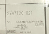 SMC SYA7120-02T Air Operated Solenoid Valve Pilot Body 0.15-0.7 MPa