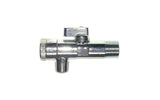 Unbranded  26-10354  Strainer Ball Valve 1/2 NPT Male Inlet 3/8 NPT Male Outlet