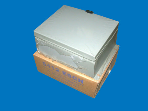 NEW IN BOX EUROBEX WATER TIGHT ENCLOSURE 10" X 8" X 4" 5412 ESCH (10 AVAILABLE)