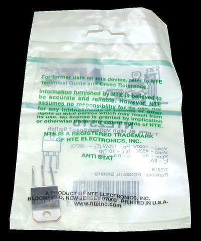 New NTE  NTE2310  Anti Stat  High Voltage Speed Swich Power Transistor
