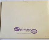DI-ACRO D-PBC PRECISION METALWORKING EQUIPTMENT BROCHURE