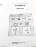 Adept 00712-02630 Motionware Software User's Guide