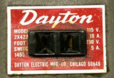Dayton 2X422 Foot Switch 115 Volts @ 10 Amps 230 Volts @ 5 Amps