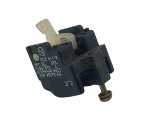 Allen-Bradley 1495-N10 Standard Duty Auxiliary Contact 800VAC Size 0-1-2