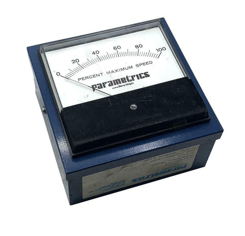 Parametrics 680349 Frequency Meter 0-100% Maximum Speed