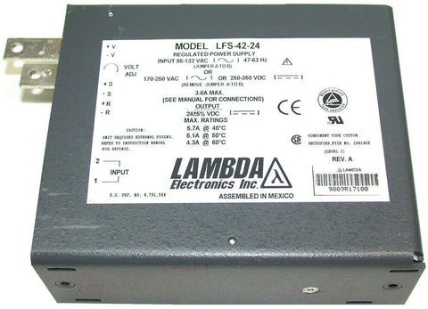 Lambda Regulated Power Supply 24VDC LFS-43-24 NIB