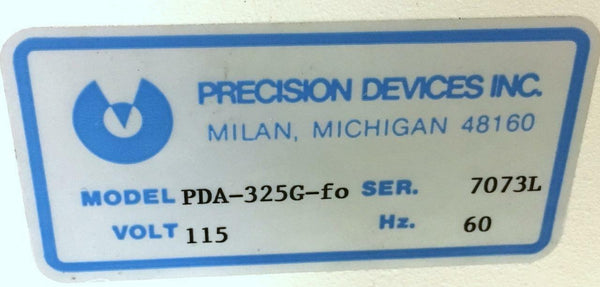 PRECISION DEVICES PDA-321-FO SURFOMETER - SOLD AS IS