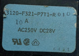 E-T-A 3120-F321-P7T1-R  2-Position On/Off Rocker Switch 10A 250VAC 28VDC