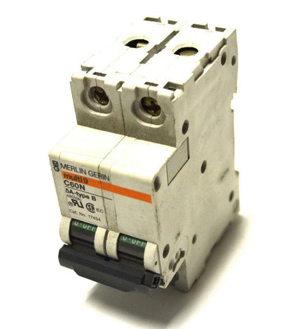 MERLIN GERIN C60N MULTI9 TYPE B CIRCUIT BREAKER 430 VAC