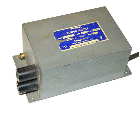 CHAPMAN 80320E POWER SUPPLY 5000 VOLTS W/33" STATIC BAR - SOLD AS IS