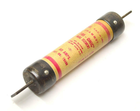 GOULD SHAWMUT  TRS80  TRI-ONIC TIME DELAY FUSE 600 VAC 80 AMP