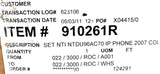 Nortel Networks NTDU96 IP Phone 2007 NTDU96AB70-R 910261R