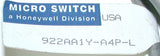 NEW MICRO SWITCH INDUCTIVE PROXIMITY SWITCH MODEL 92AA1Y-A4P-L