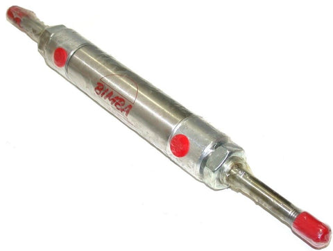 Bimba 3" Stainless Double End Air Cylinder 1 1/4" Bore 123-DXDEH New