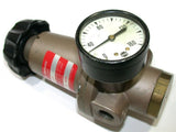 SCHRADER BELLOWS 3/8" AIR REGULATOR W/GAGE 3563-2000
