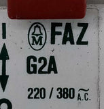 Moeller FAZ G2A 1 Pole Circuit Breaker 2A 220/380VAC