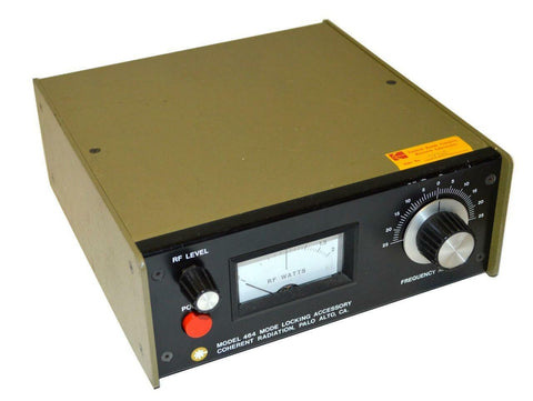 COHERENT RADIATION 464 MODE LOCKING ASSEMBLY