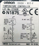 Omron E5CSV-R1T-F Digital Temperature Controller 100-240VAC 50/60HZ 5VA