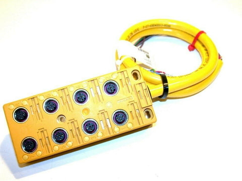 UP TO 2 TURCK EUROFAST RECEPTACLE MULTIBOX VB 80-5 WITH CABLE