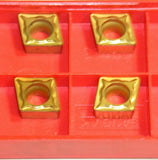 Lot of 4 New Sandvik CoroTurn 107 Turning Carbide Inserts CCMT 09 T3 08-UM 2025