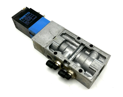 Festo MVH-5-1/8 114900 Solenoid Valve 145 PSI w/ Coil MSV-3 119807