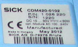 SICK  CDM420-0102  POWER SUPPLY MODULE 10-30 VDC 30 WATT