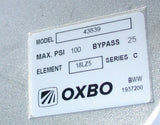 Up to 8 New Oxbo Hydraulic Filter Assemblies 43839 w/ Schroeder Element 18LZ5
