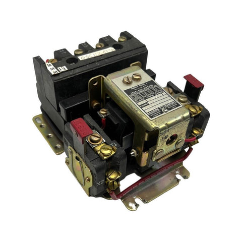 Square D 8536 CA0-2 Series B Magnetic Motor Starter Overload 110/220 VAC