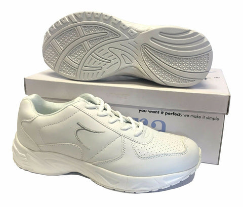 NEW WOMEN'S TEAMCHEER COBRA WHITE CHEER SHOES FWCF801 SIZE 5