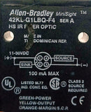 Allen Bradley MiniSight 42KL-G1LBQ-F4 Ser. A Photoelectric Sensor 100mA