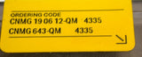 Lot of 5 New Sandvik T-Max P Turning Carbide Inserts CNMG 19 06 12-QM 4335