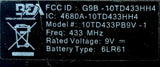 BEA 10TD433PB9V 433MHZ Digital Handheld Transmitter 9V Battery