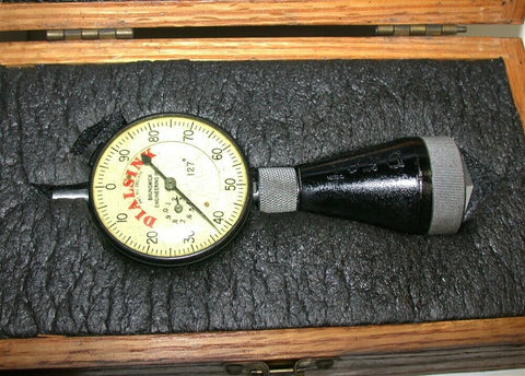 Brunswick 90 - 127 Degrees Dialsink 0 To 1" Chamfer Gage DS-1127