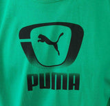 Puma Men's Graphic Green Short Sleeve Shirt Size Large